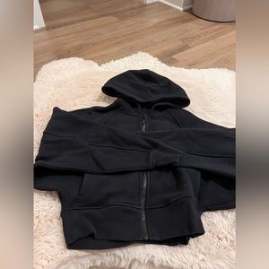 Lululemon full zip black XS/s